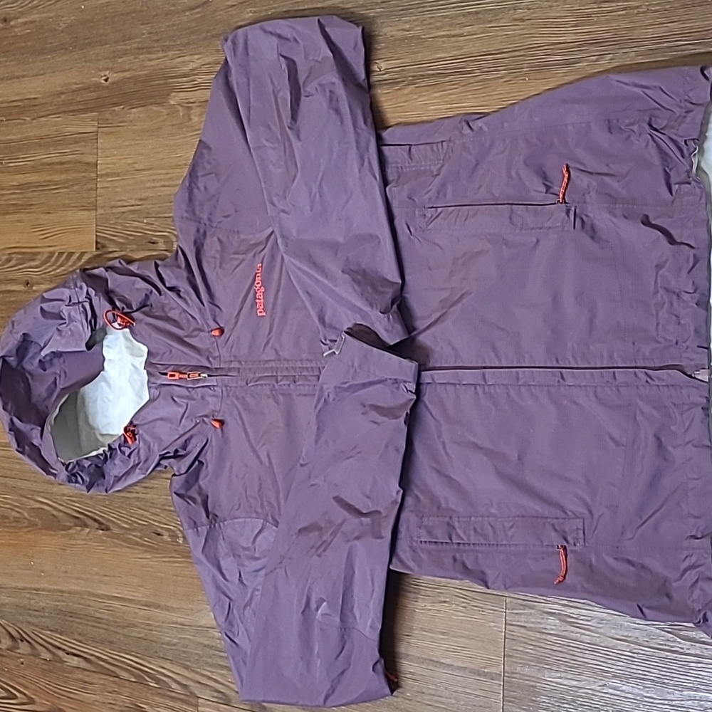 Patagonia Purple Jacket with Red Accents